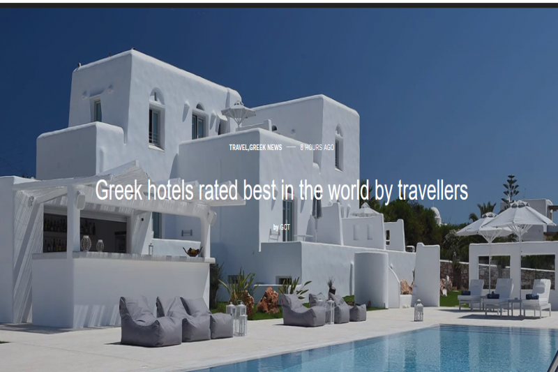 Greek Hotels Rated Best In The World By Travellers - Greek City Times