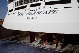 New MSC Seascape Floats Out At Fincantieri