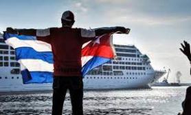 Cuba welcomes its first cruise ship of its high tourist season
